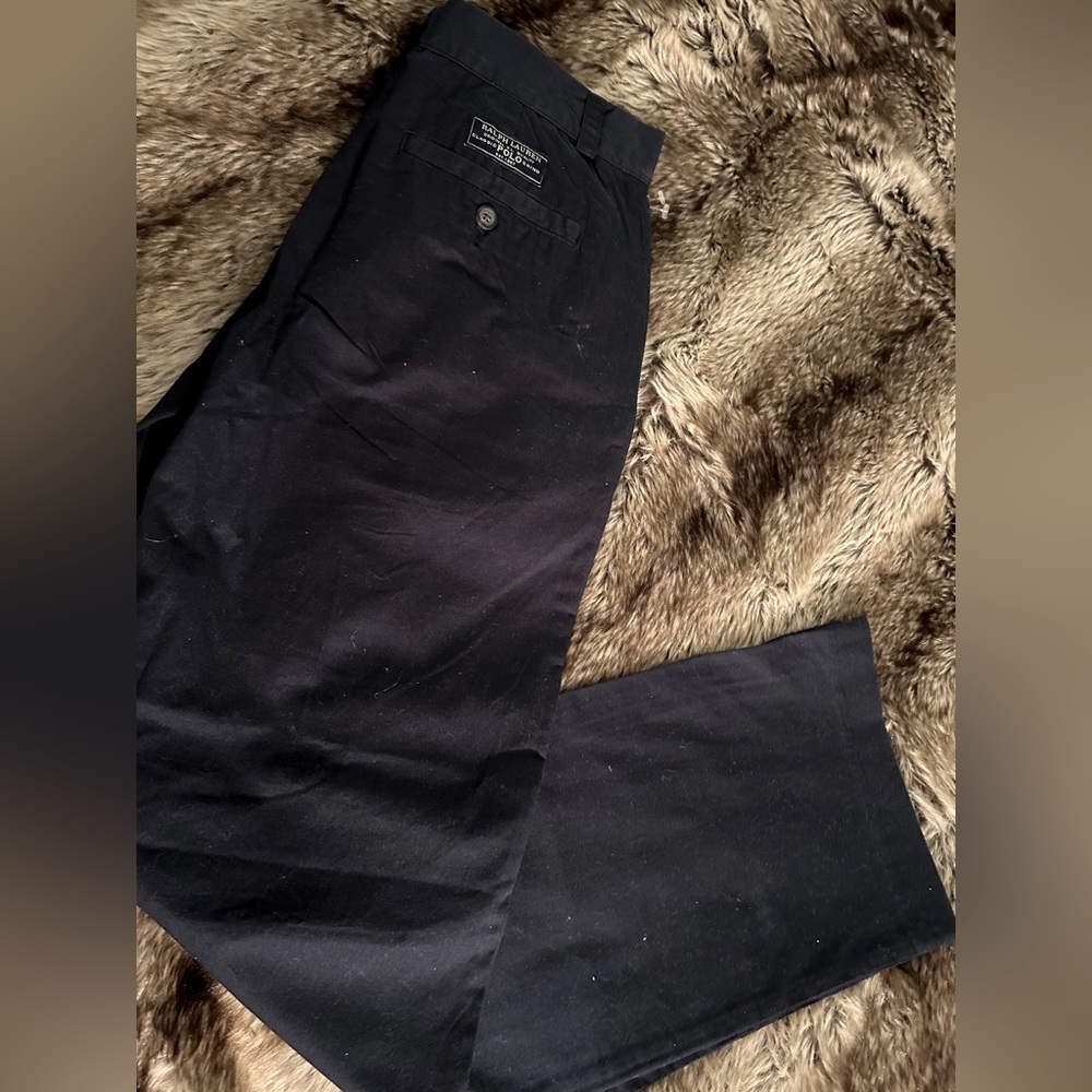 Girls trousers in navy blue from Polo by Ralph Lauren
